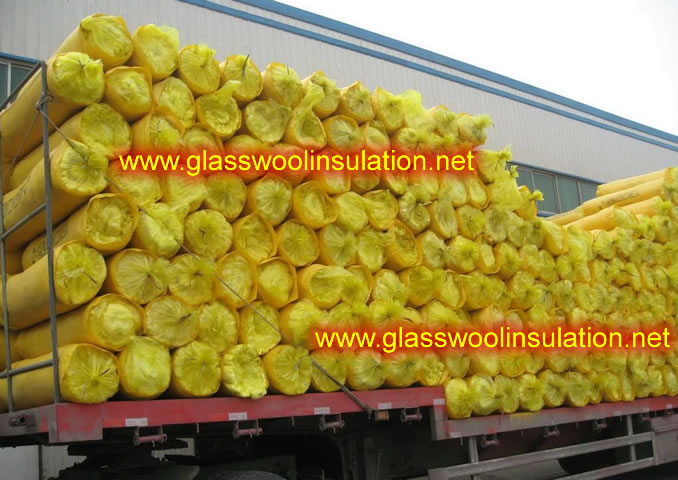 Glass wool insulation blanket Density:10-50kg/m3